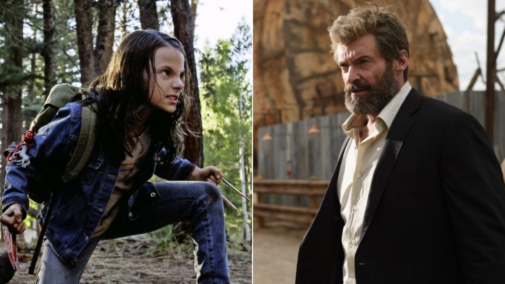 Dafne Keen, Hugh Jackman, Logan