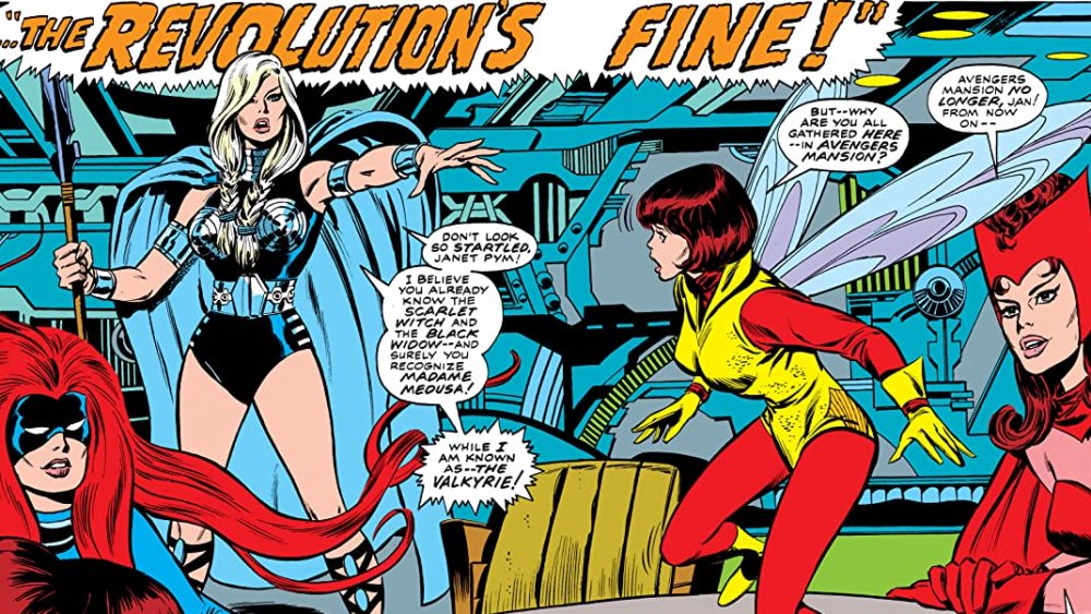 The Lady Liberators in Avengers #83