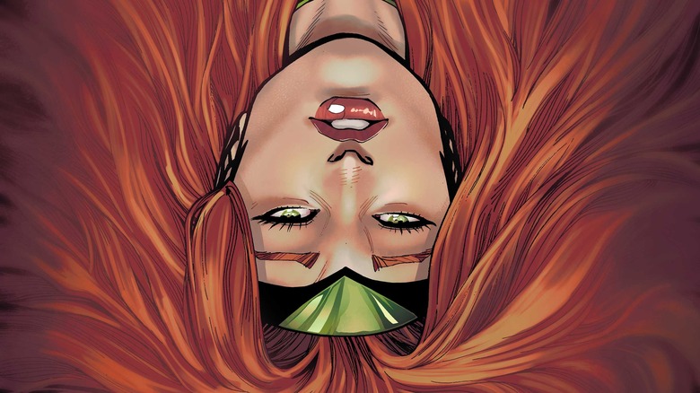 Upside down Jean Grey