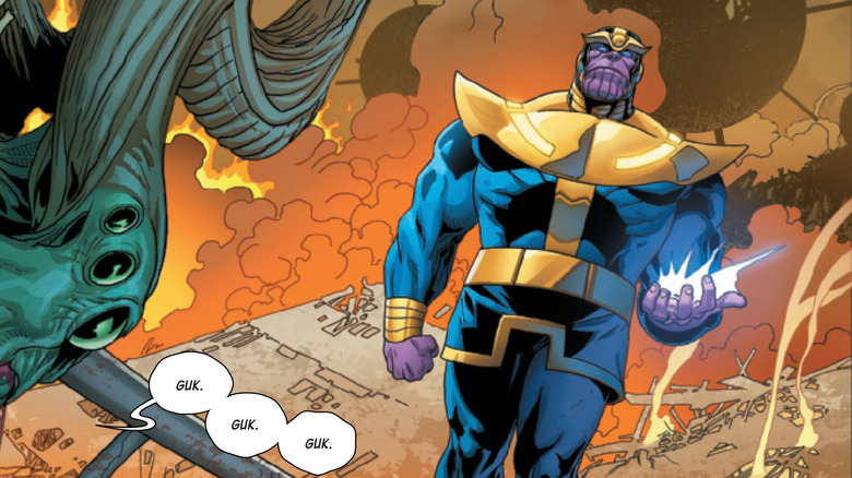 Thanos readies attack against alien