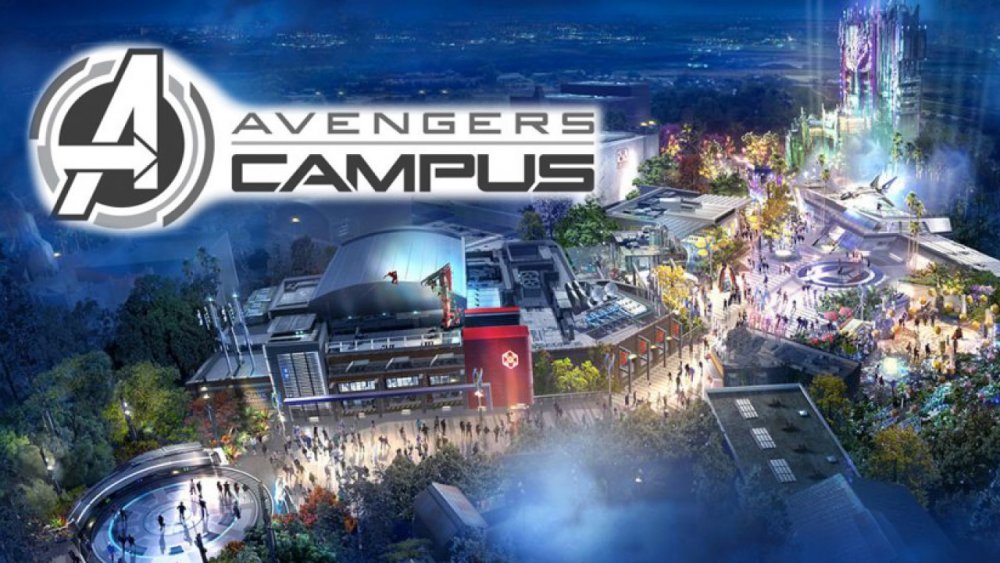 Concept Art for Disney's Avengers Campus