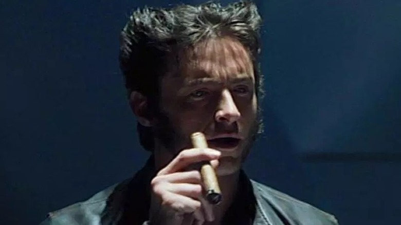 Wolverine with a cigar