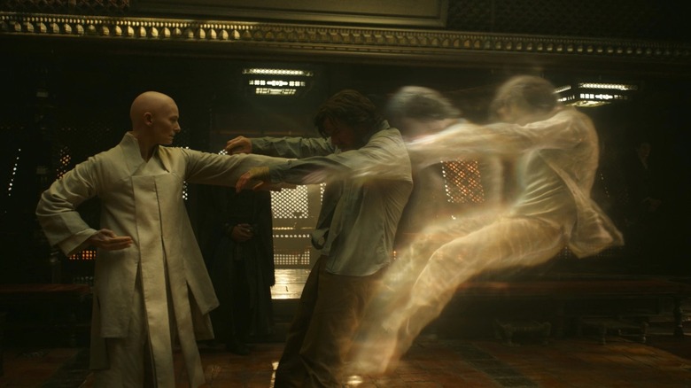 Ancient One strikes Doctor Strange