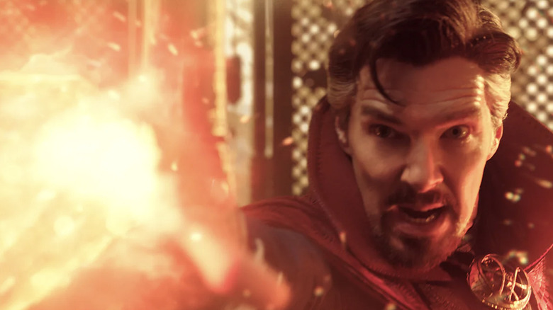 Doctor Strange uses magic