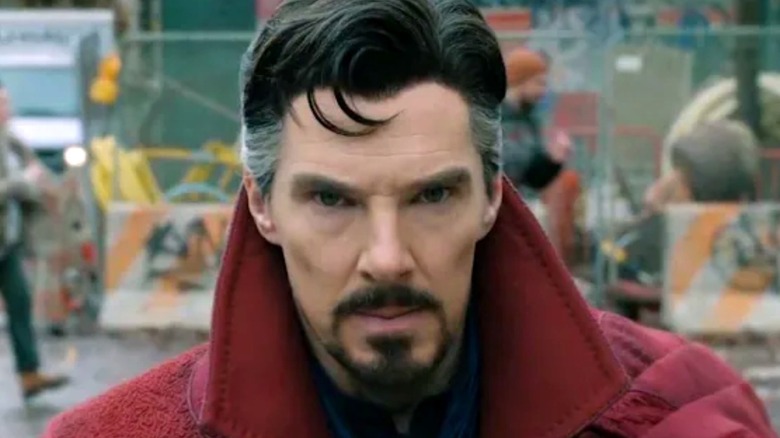 Doctor Strange stares