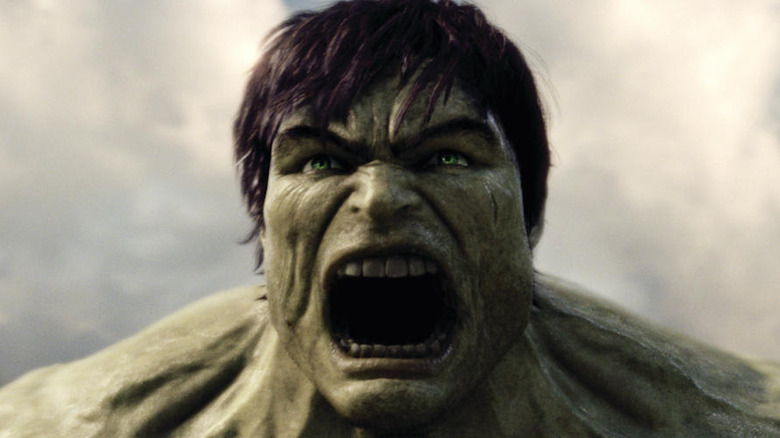 Hulk roaring