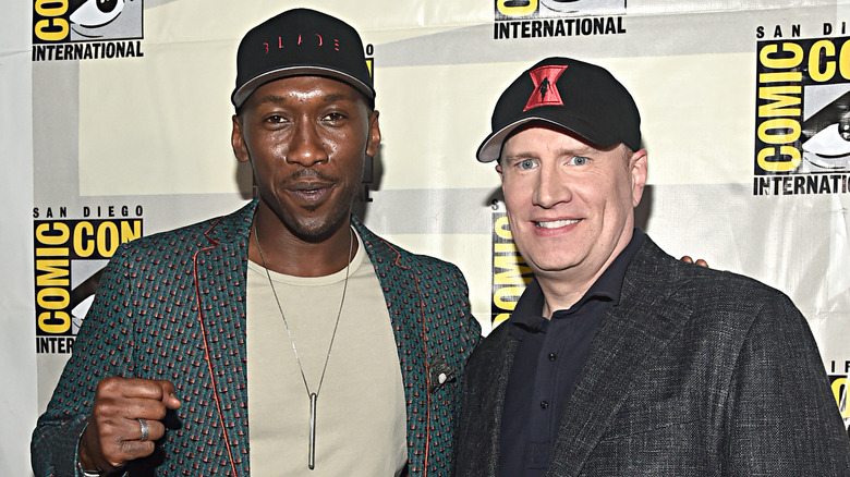 Mahershala Ali with Kevin Feige