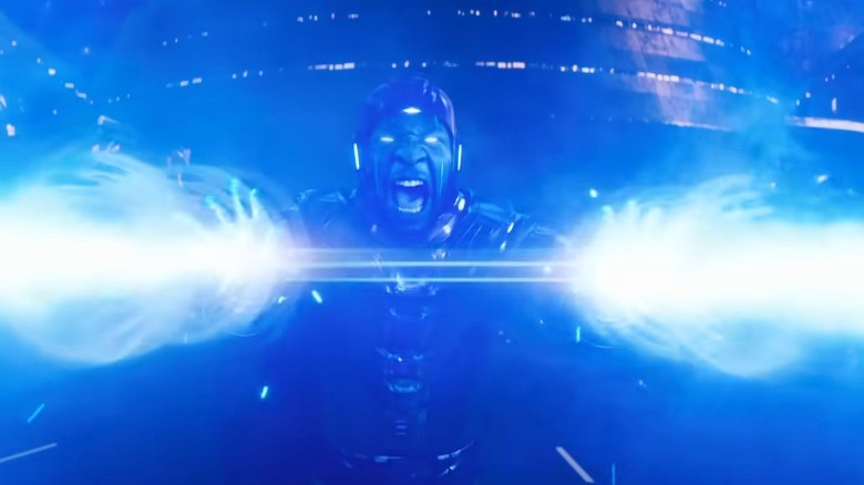 Kang shooting blue lasers from hands