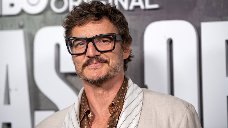 Pedro Pascal smiling