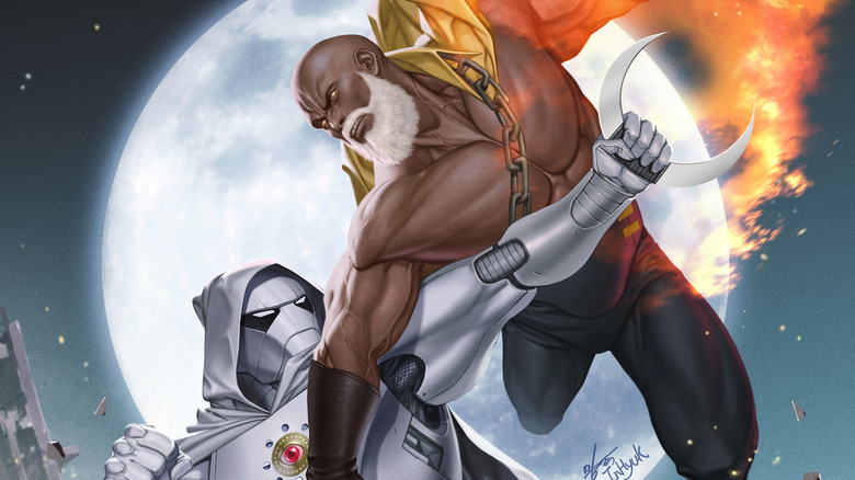 Power Man fights Moon Knight