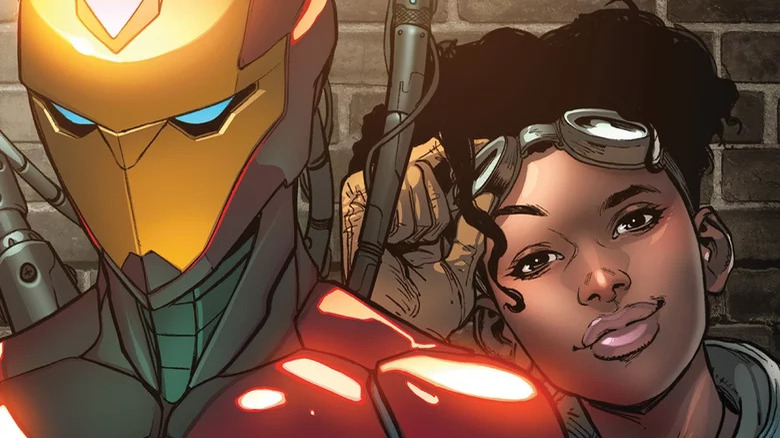 RiRi Williams with her armor