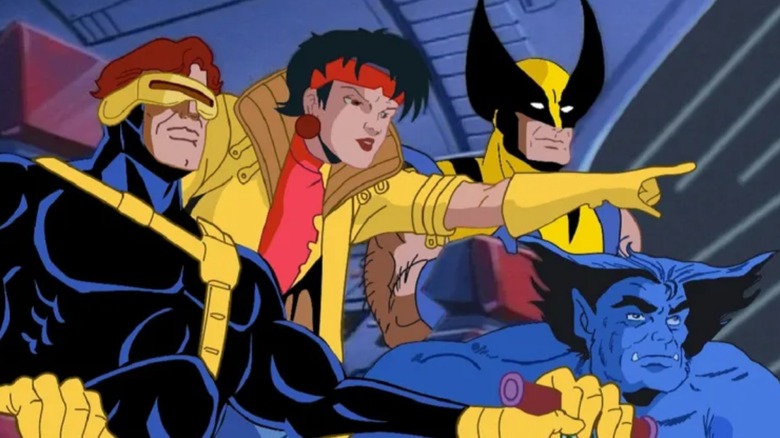 The X-Men in the X-Jet