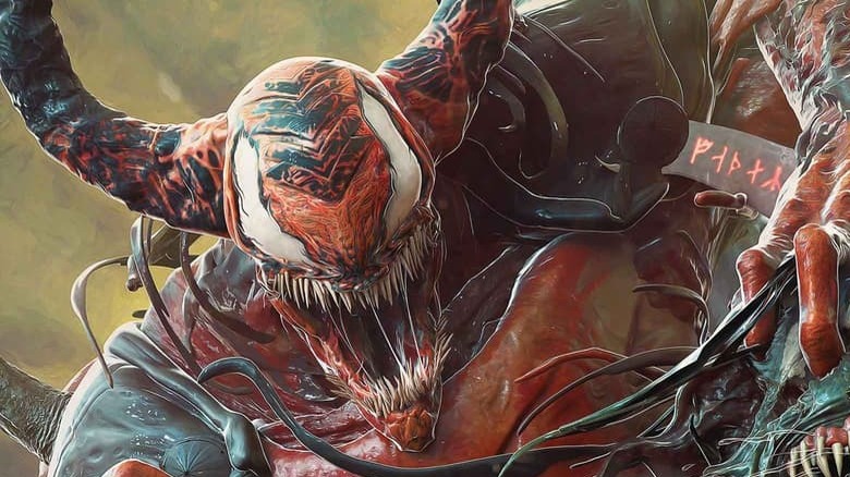 Carnage ripping Dylan Brock from Venom