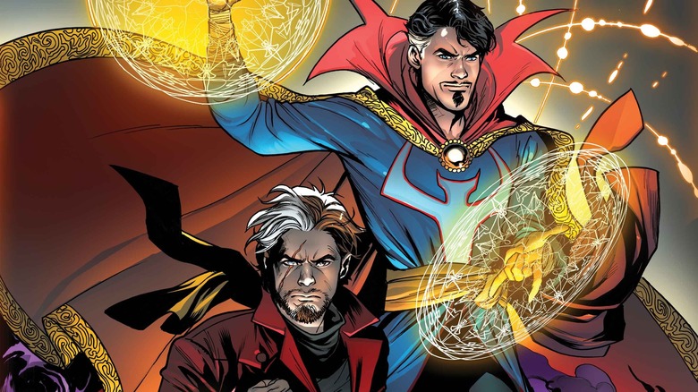 Doctor Strange and Wyn from G.O.D.S.