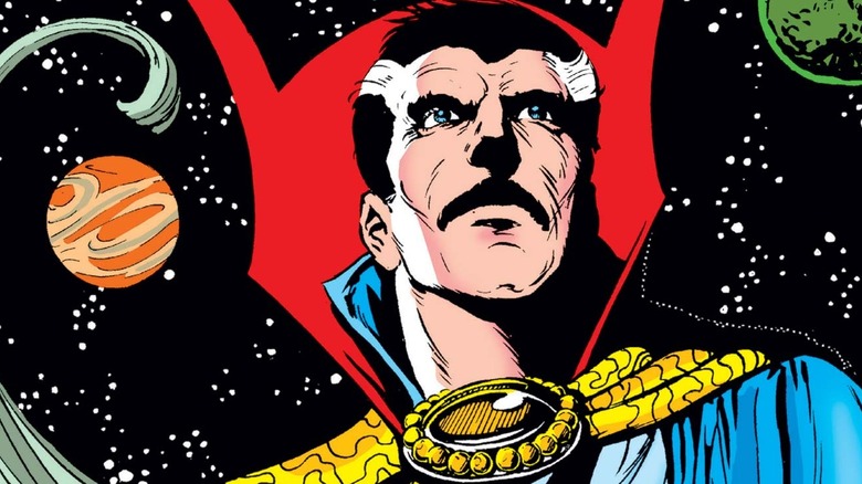 Doctor Strange surveys the cosmos