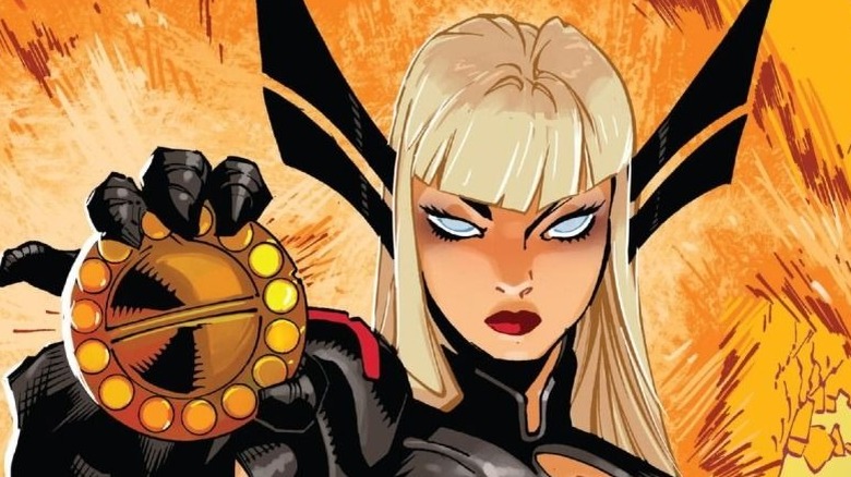 Magik holding Eye of Agamotto