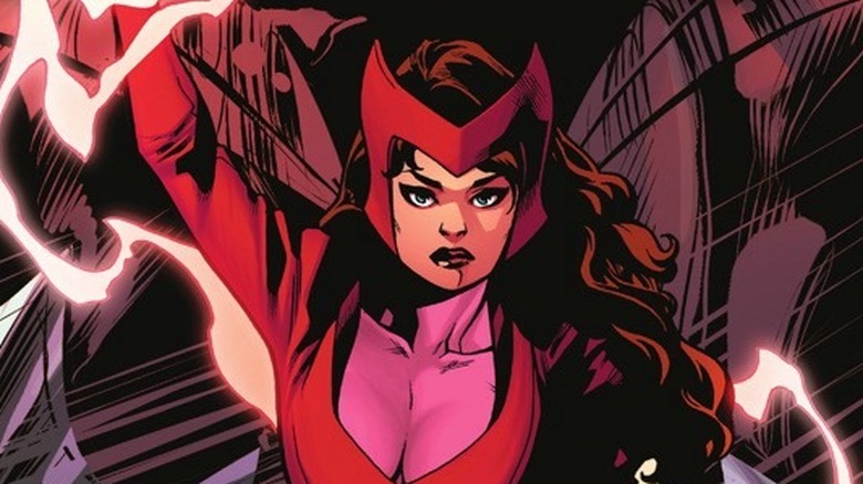 Scarlet Witch harnessing chaos magic