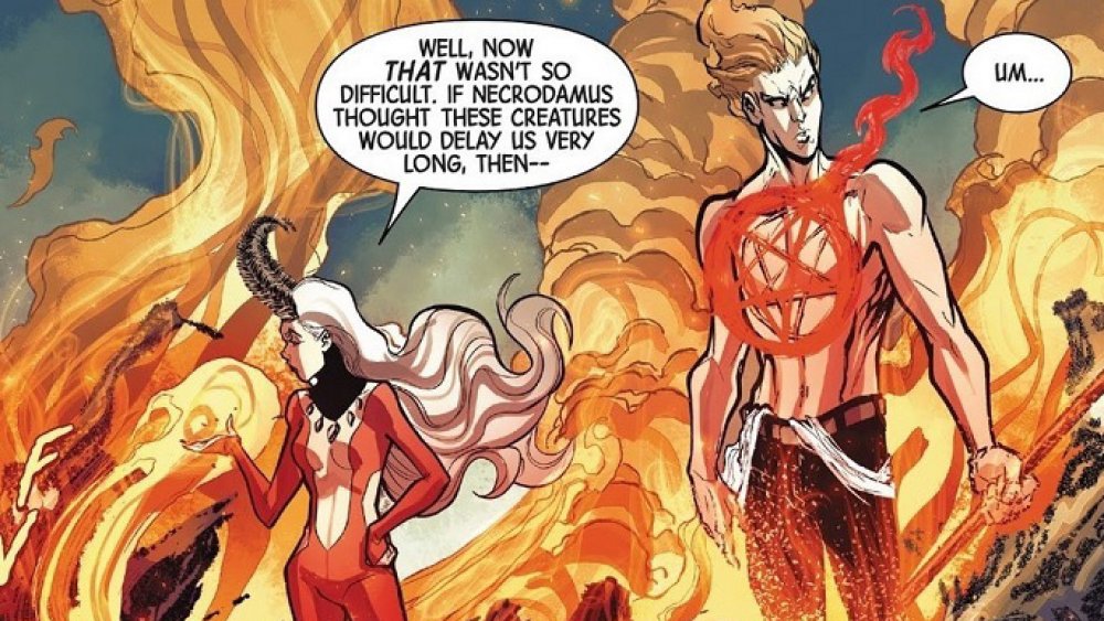 The Hellstroms, powerful Marvel siblings