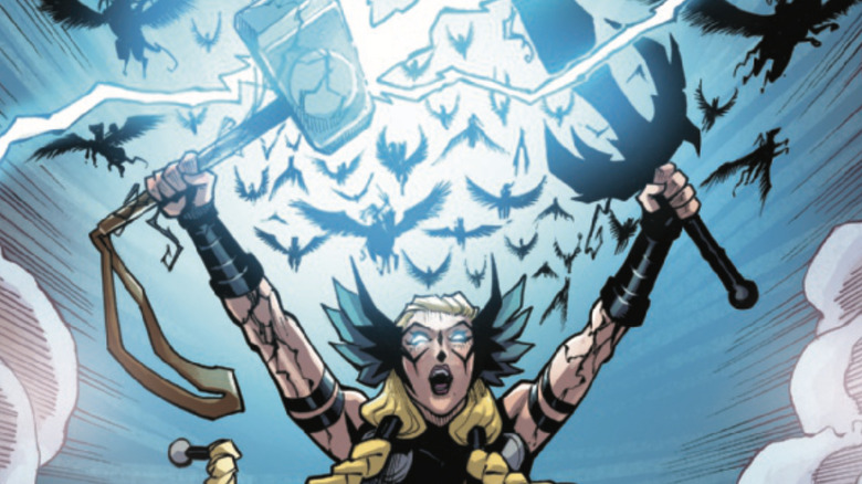 Valkyrie Venom raising weapons