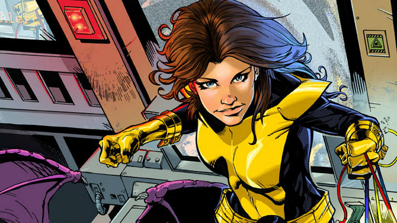 Kitty Pryde prepped for battle