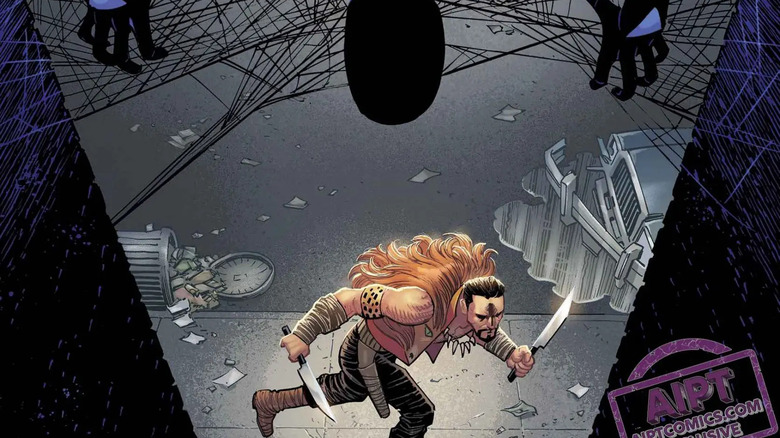 Kraven hunted by Spider-Man