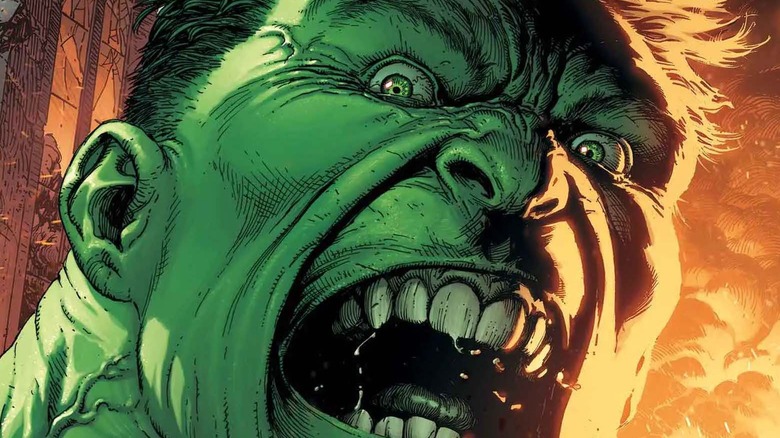 Hulk screaming