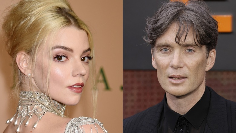 Anya Taylor-Joy and Cillian Murphy at formal events