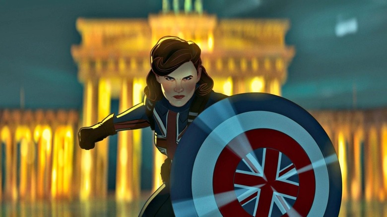 Peggy Carter as Captain Britain