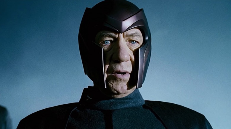 Magneto looking serious 