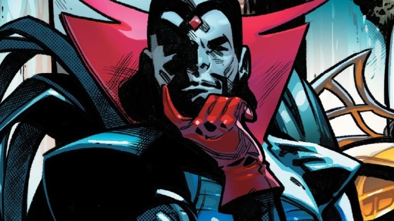 Mister Sinister holding his chin