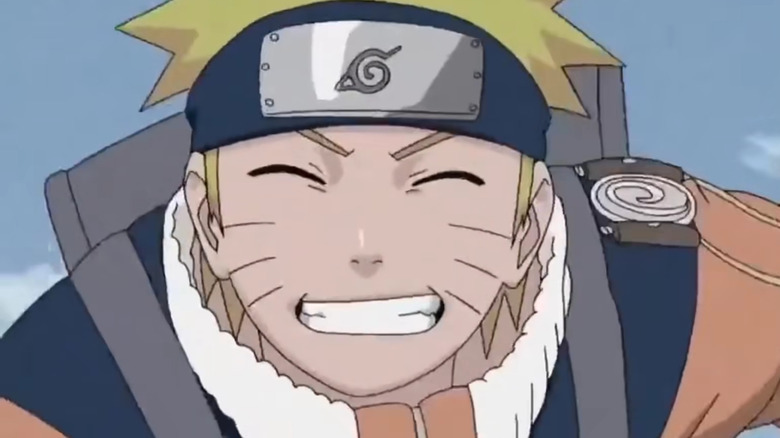 Naruto smiling