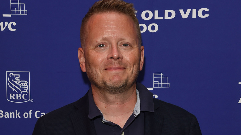 Patrick Ness smiling