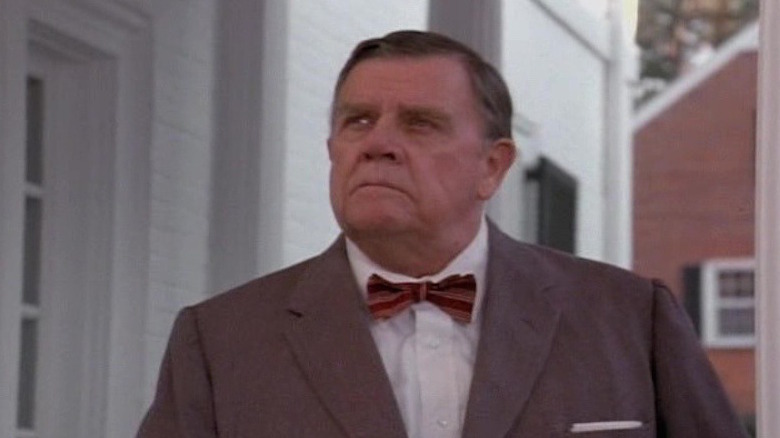 Pat Hingle looks up, frowns