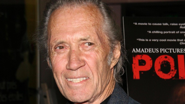 David Carradine smiles