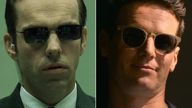 Agent Smith's original and new forms