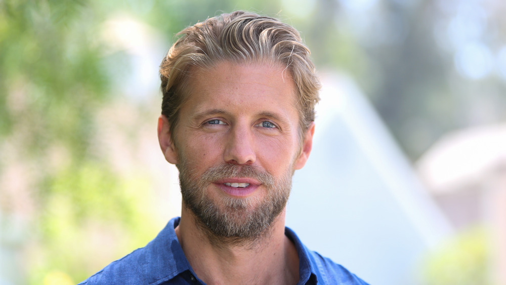 Matt Barr smiling