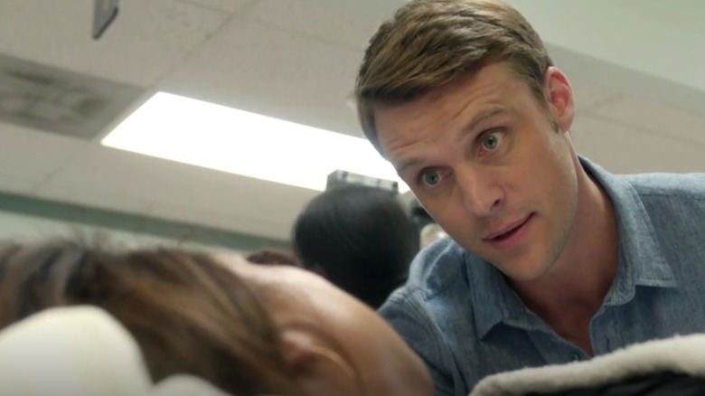 Jesse Spencer in hospital