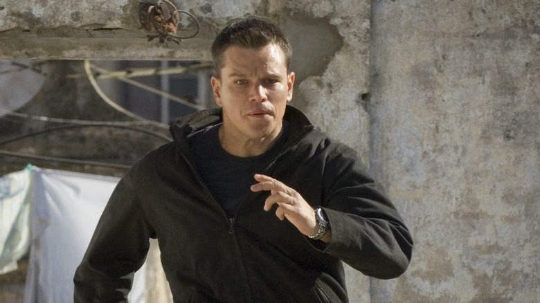 Matt Damon as Bourne