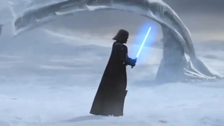 Vader in the snow