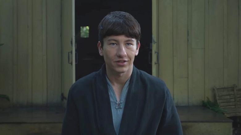 Barry Keoghan's Druig smiling