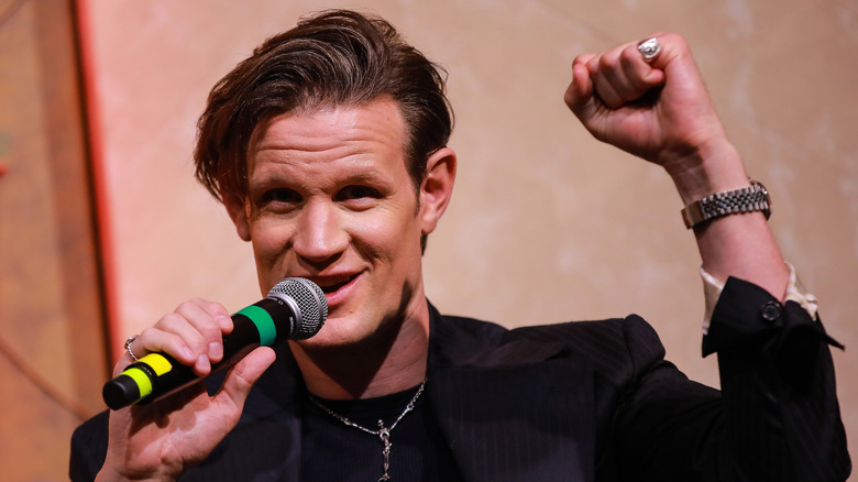 Matt Smith speaking