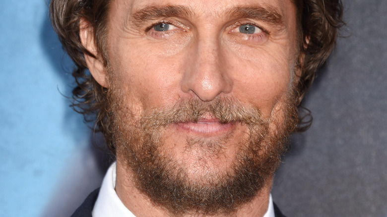 Matthew McConaughey smiling