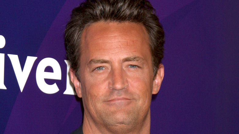 matthew perry smiling