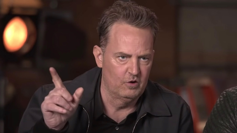 Matthew Perry discussing Friends