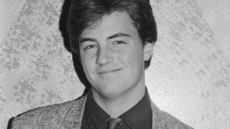 Matthew Perry smiling