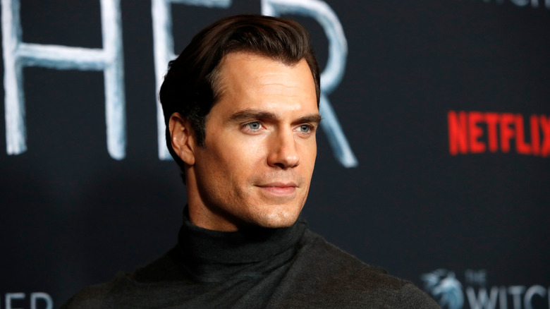 Henry Cavill at the The Witcher premiere