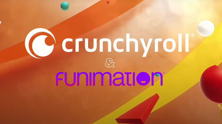 Crunchyroll and Funimation logos