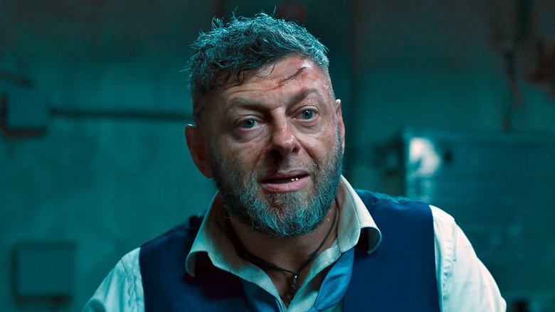 Andy Serkis as Ulysses Klaue in Black Panther