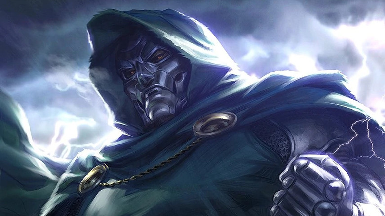 Doctor Doom in a thunderstorm