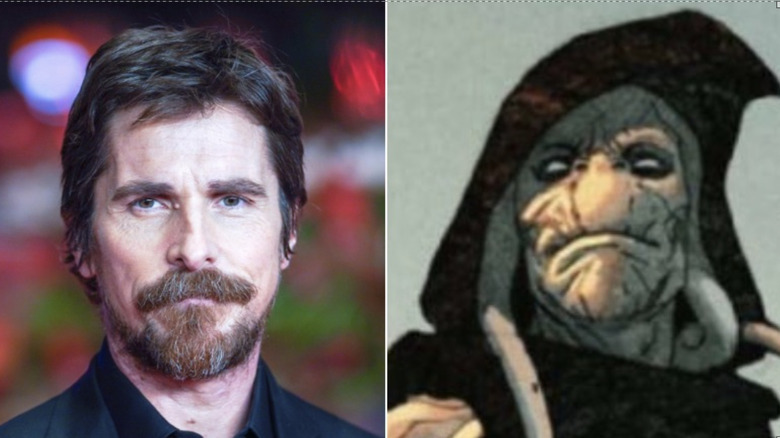 Christian Bale and Gorr